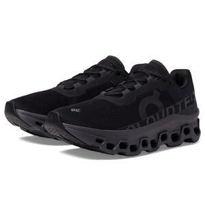 ON Cloudmonster Sneakers in all Black Sz 7 - great condition. Worn 5x